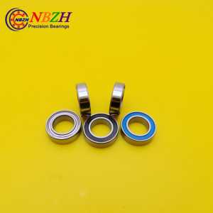 NBZH Free Shipping High quality  MR148-2RS ABEC-5 8*14*4 mm Miniature Ball Bearings MR148RS L1480 Blue rubber seal 10pcs/lot