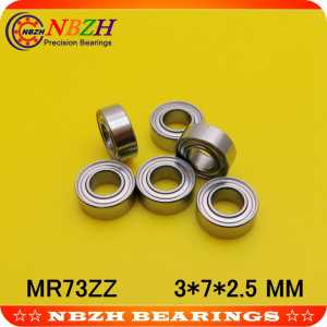 NBZH high-quality goods model bearing MR73 Z MR73ZZ 3x7x2.5 mm helicopter model car available 683ZZW2.5 683W2.5