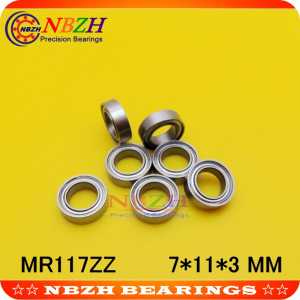 677ZZ MR117 MR117ZZ MR117RS MR117-2RS SMR117ZZ SMR117-2RS 677 677RSZZ RS RZ 2RZ Deep Groove Ball Bearings 7*11*3 mm High Quality
