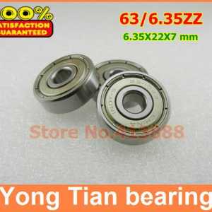 608/6.35 High Quality 608 636 627 B6Z-48AZ2 63/6.35ZZ 608/6.35 ZZ 6.35*22*7 mm miniature Non-standard ball bearing