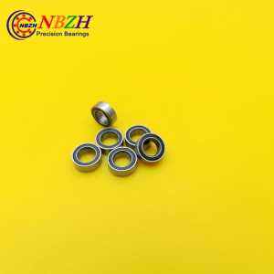 NBZH Free shipping 50 piece/lot miniature bearing WML4007-2RSX, L-740-2RS,MR74ZZS,W674-2RSA 4X7X2.5mm Shigh precision