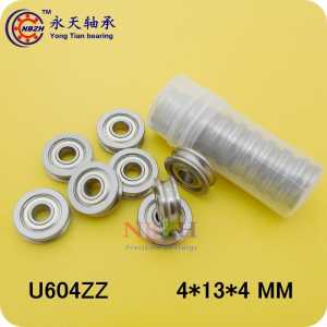 3D Printers Extruder Parts U-groove idler pulley belt pulley bearing U604ZZ u ditch 604U 4*13*4 604UU U604 ZZ 4x13x4