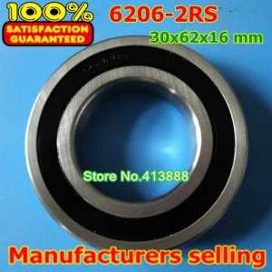 1pcs Free Shipping SUS440C environmental corrosion resistant stainless steel bearings (Rubber seal cover) S6207-2RS 35*72*17 mm