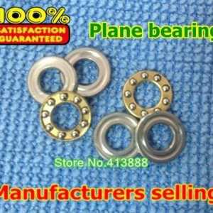 10pcs Free Shipping Axial Ball Thrust Bearings F7-17M (BA7 AKL7) 7*17*6 mm Plane thrust ball bearing