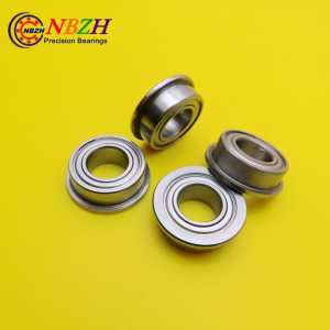 high quality ABEC-3 Z2V1 F63800 10x19x7 Flanged 10*19*7 F63800Z Miniature bearings Bearing F63800ZZ 10*19*21*7*1