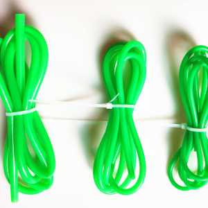 green silicone tube for peristaltic pump tube extension
