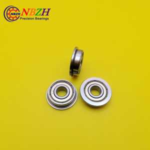10pcs free shipping flange bushing ball bearings F607ZZ 7*19*6 mm