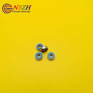 NBZH Free shipping MR83-2RS MR83RS rubber sealed miniature ball bearings 3*8*3 mm high quality ABEC-5 Z2 10pcs/lot