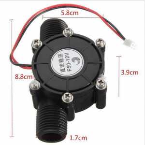 10W 80V DC Hydroelectric Power Micro-hydro Generator Portable Water Charger 1/2 Inch