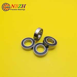 10pcs / lot high quality ABEC-5 Z2V2  SUS440C stainless steel bearings (Rubber seal cover) S6800-2RS 10*19*5 mm