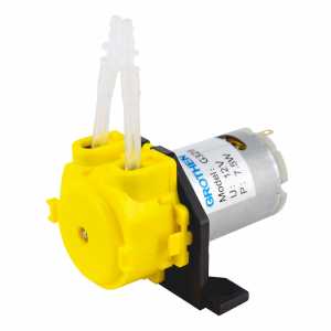 Lab Water Analytical Liquid Aquarium Lab Chemical DC 12v D4 Dosing Pump Peristaltic Head
