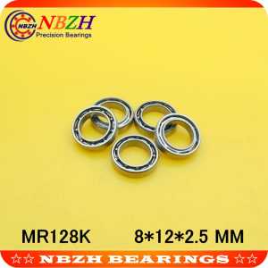 miniature bearing SMR128 MR128 L-1280 OPEN 8*12*2.5 mm for Rc hobby and Industry MR128K