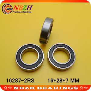 Bicycle hub bearing 61902-16 2RS, 6902-16 2RS, 16287-2RS for Chin Haur Disc/HH series hubs & A2Z XCR/XCF series hubs 16*28*7 mm