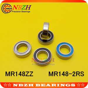MR148 MR148ZZ MR148RS MR148-2RS  SMR148ZZ SMR148-2RS ZZ RS RZ 2RZ L-1480ZZ Deep Groove Ball Bearings 8 x 14 x 4mm High Quality