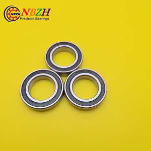 20pcs free shipping The Rubber sealing cover  Thin wall deep groove ball bearings 6804-2RS 20*32*7 mm