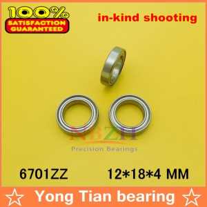 (1pcs) The high quality of ultra-thin deep groove ball bearings 61701ZZ 6701ZZ  6701-2RS S6701ZZ S6701-2RS   12*18*4 mm