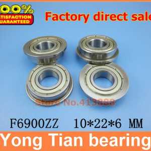 SF6900-ZZ SF6900ZZ SF6900-2Z SSF6900ZZ Flanged Flange Deep Groove Ball Bearings High Quality 10*22*25*6*1.5 mm