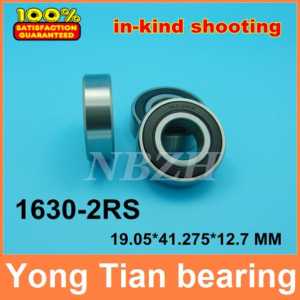 10pcs free shipping High quality inch bearings 1630-2RS 3/4"x1 5/8"x1/2" inch 19.05*41.275*12.7 mm