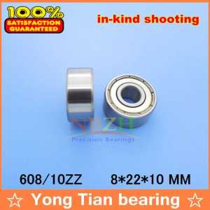 608/10ZZ thick non-standard bearing W608ZZ 608W10ZZ 608ZZW10 computerized flat knitting machine textile machine for 8*22*10  mm