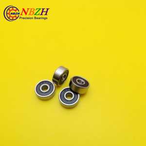 50pcs free shipping double Rubber sealing cover deep groove ball bearing 624-2RS 4*13*5 mm