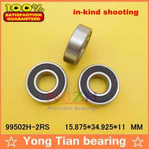 10pcs Free Shipping High quality Inch bearings Special bearings 99502H Deep groove ball bearings  99502H-2RS 15.875*34.925*11 MM