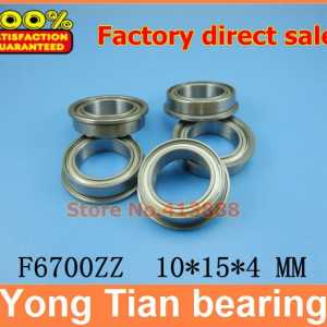F6700 F6700-ZZ F6700ZZ F6700-2Z F6700Z zz z 2z Flanged Flange Deep Groove Ball Bearings  High Quality 10*15*16.5*4*0.8 mm