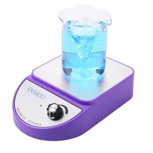 Magnetic Stirrer Agitator Mixer Miniature Stirring-Apparatus 3.5L Infinitely Variable-Speed Purple