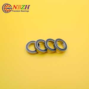 50pcs free shipping The Rubber sealing cover  Thin wall deep groove ball bearings 6801-2RS 12*21*5 mm