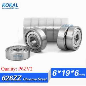 [CM626ZZ-P6]Free Shipping 10pcs high quality ABEC-5 80026ZZ 626-2Z ball bearing with 6*19*6