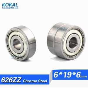 [CM626ZZ]Free Shipping 10pcs chrome steel Gcr15 160026ZZ 626zz 626-2z 626-zz ball bearing automotive bearing 6*19*6mm