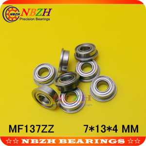 MF137 MF137-ZZ MF137ZZ MF137-2Z SMF137ZZ LF1370ZZ Flanged Flange Deep Groove Ball Bearings 7*13*14.6*4*0.8 mm
