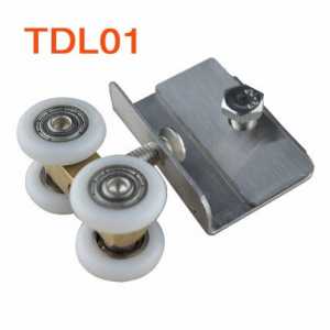 [TDL01]high quality hanging glass door roller wheel bathroom shower room sliding door BEARING SLIDING pulley