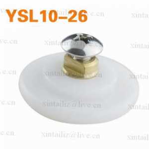 [YSL10-26]high quality copper core shower room sliding roller wheel nylon bearing roller