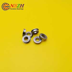 20pcs Free Shipping SUS440C environmental corrosion resistant flanged stainless steel bearings SMF126ZZ 6*12*13.6*4*0.8 mm