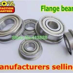 500pcs/lot free shipping Wholesale Flange ball bearing F6001ZZ 12*28*8 mm