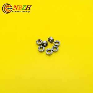 50 pcs High quality double rubber sealing cover miniature deep groove ball bearing MR63-2RS  3*6*2.5 mm Blue rubber seal cover