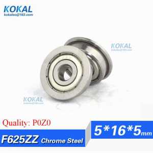 [CMF625zz-P0]Free Shipping 10pcs chrome steel  Gcr15 flange bushing F625ZZ bearing 80025zz R-1650B ball bearing