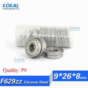 [CF629ZZ-P0]Free Shipping 10pcs Chrome Steel Gcr15 flange bushing ball bearing F629-2Z F629zz F629 bearing 9*26*8*28*2mm