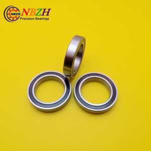 10pcs/ lot high quality  ABEC-1 Z2V1  SUS440C stainless steel bearings (Rubber seal cover) S6805-2RS 25*37*7 mm