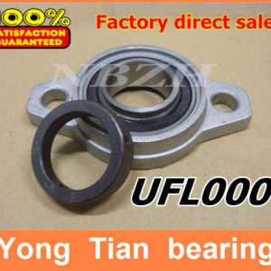 10 mm caliber zinc alloy rhombus bearing housing UFL000 Spherical ball bearing