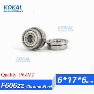 [CMF606ZZ-P6]Free Shipping 10pcs Gcr15 high quality ABEC-5 F606ZZ F606 F606ZZ DDLF-1760ZZ 6*17*19*6*1.2mm ball bearing