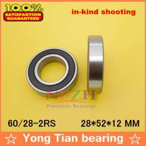 High quality ABEC-3 Z2V1  Non-standard bearing 60/28 60/28-2RS 28*52*12 mm deep groove ball bearing