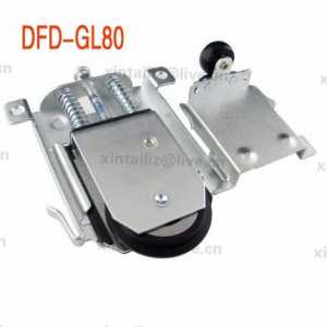 [DFD-GL80] high quality high loading wardrobe sliding door stainless steel roller the screen wheels fir-blocking door wheel