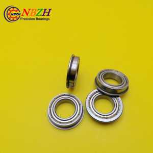F6801ZZ Flange Bearing 12x21x5 mm ABEC-1 ( 10 PCS ) Thin Section Flanged F6801 Z ZZ Ball Bearings 12*21*23*5*1 mm