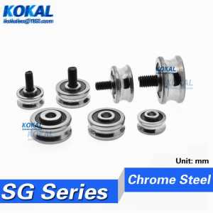 10PCS/lot Transmission Eccentric Wheel With Free Fixing Screws Double Row Miniature Pulley SG10 SG15 SG20 SG 25 SG66
