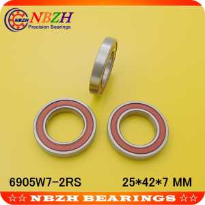 Non-standard thin wall bearing 6905W7 16905-2RS 6905-2RS-H7 width 7 25*42*7 MM