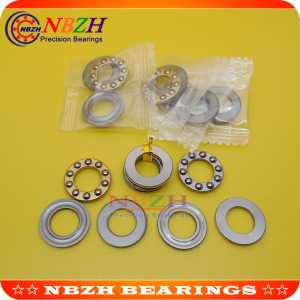 Free Shipping Axial Ball Thrust Bearings F5-12M (BA5 AKL5) 5*12*4 mm Plane thrust ball bearing F5-12 M 5X12X4