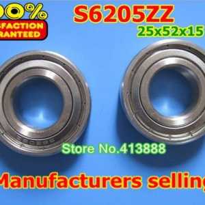 SUS440C environmental corrosion resistant stainless steel deep groove ball bearings S6205ZZ 25*52*15 mm