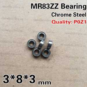 [CMMR83ZZ-P0]Free Shipping 10pcs minisize ball bearing 3mm*8mm*3mm MR84zz washing machine balll bearing MR84Z