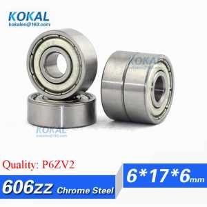 [CM606ZZ-P6]Free Shipping 10pcs high quality ABEC-7 R1760X2ZZ 606ZZ ball bearing 6mm*17mm*6mm